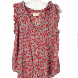 Anthropologie Maeve Top. Size 2 (fits like 4/relaxed fit; great condition!)